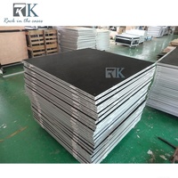 Plate-forme d'étape de 4ft * 4ft avec l'étape légère en aluminium se pliante de risers