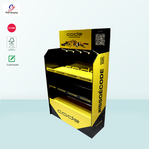 Anpassbare Displayständer, einfach zu montieren und zusammenklappbar, als Bodendisplays nutzbar, geeignet für Werbeaktionen. - Product Image 3