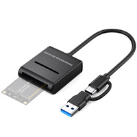 G-karv MSATA Tipe C Mini USB3.1 Hard Disk Eksternal 6Gbps Transmisi Kecepatan Tinggi Elektronik