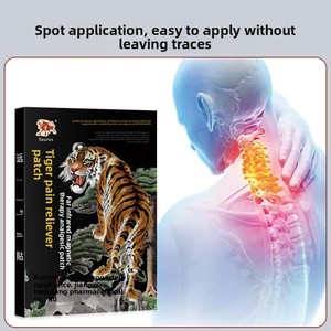 Patches de Alívio da Dor Tiger Direto da Fábrica, Terapia Magnética com Infravermelho Longo, Algodão Herbal para Todas as Articulações do Corpo Respirável e Suave - Product Image 3