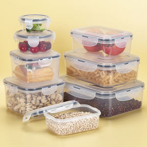 กล่องถนอมอาหารพลาสติกกล่องถนอมอาหารหลายขนาดใช้กับเตาไมโครเวฟได้ - Product Image 3