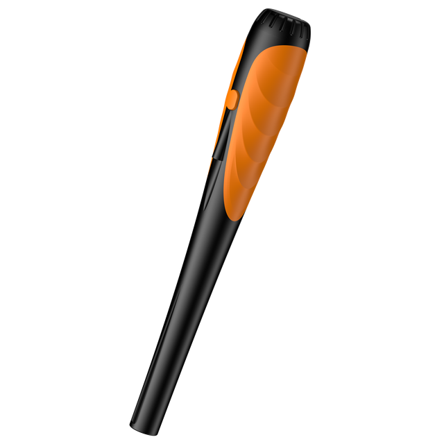 Small 14kHz Metal Detector Rod with Sound & Vibration AA Battery 9V Operated 1 Year Warranty Testing Equipment