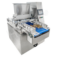 Dépôt automatique industriel de biscuits à puces de chocolat, Machine manuelle de fabrication de biscuits pour les petites entreprises