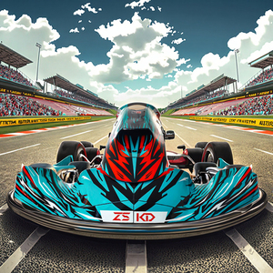 Go Kart khung khung gầm tùy chỉnh các tùy chọn thương hiệu và thương hiệu làm cho nhóm của bạn Kart nổi bật trên lưới - Product Image 1