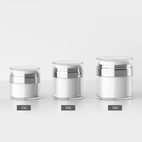 15g 30g/1oz 50g/2oz 100g pot de crème pour le visage sous vide bouche de canard rond droit paquet cosmétique