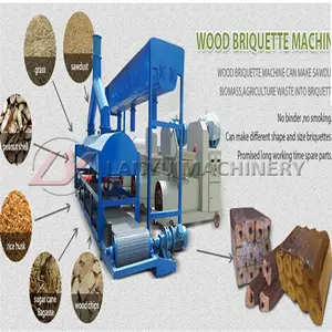 Lanyu yakacak odun talaş briket yapma makinesi/kullanılan talaş briket makinesi/ahşap kalıplama makinesi