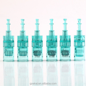 Cartuchos de microagujas verdes para <span class=keywords><strong>Dr</strong></span> <span class=keywords><strong>Pen</strong></span> A6S, originales, 11, 16, 24, 36 y 42 Pines, Nano-<span class=keywords><strong>S</strong></span>, de color verde, de la marca Ekai - Product Image 1