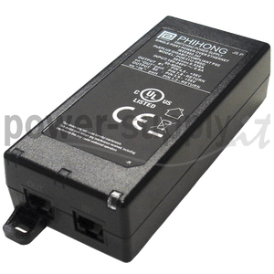 Injecteur PoE passif Phihong 56V 30W 4 ports, port unique, compatible PSE IEEE802.3af/at - Product Image 1