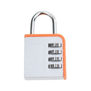 YH9052 Juego de candado de combinación de <span class=keywords><strong>4</strong></span> dígitos Candado combinado de aleación de zinc reiniciable para valla al aire libre Gimnasio Uso escolar - Product Image 4