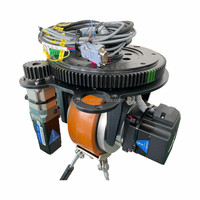 ZHLUN Charge nominale 1000kg Roue d'entraînement du moteur pour agv Handing Robot Swerve Wheel