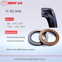 Produsen Seal Oli TC Menyediakan Seal Oli NBR FKM Berpegas dengan Seal Bibir Ganda