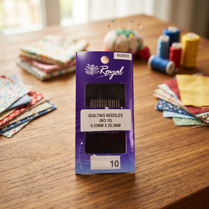 Aiguilles à Quilter ND0055 |   Aiguilles à Quilter Royales N°10 0,53 mm x 25,5 mm en Acier – Lot d'Aiguilles à Coudre à la Main - Product Image 3