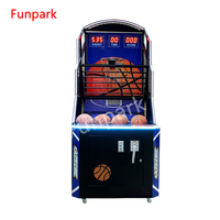 Funpark Hot Selling Challenging Machine de jeu de basket-ball électronique Machine à pièces pour tous les âges