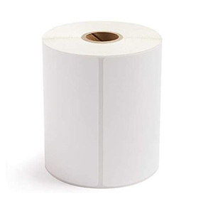 Etiqueta de código de barras amarilla Etiqueta de envío Etiqueta adhesiva A6 Etiqueta adhesiva Térmica Directa 50*25/38*25/75*50*100*100/100*75/100*150 - Product Image 3