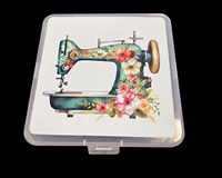 Boîte de rangement mini multifonctionnelle carrée pliable en plastique PP injecté, petite et tendance, 0-1L