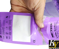 Poly sac perforé pré-ouvert de PE sur des petits pains pour des machines d'emballage automatiques