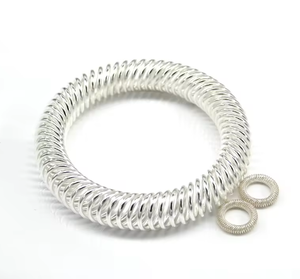 Resorte Contacto Dedo Eléctrico Alto Voltaje Conductor Cantado Bobina Resorte Axial Radial Resorte Berilio Cobre Contacto Dedo - Product Image 5