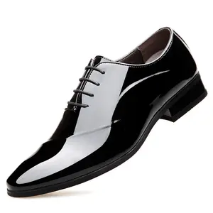 Zapatos casuales de los hombres zapatos de punta de oficina de negocios calzado