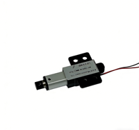Actionneur linéaire compact à levier pour maison intelligente et vélo électrique, course personnalisable, 24V, poussée, étanchéité IP65, capacité de charge 10000N
