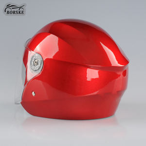 Casque de <span class=keywords><strong>moto</strong></span> classique Borske PP, casque ouvert 3/4, casque de scooter électrique avec lunettes - Product Image 4