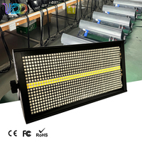 WEDOSTAGE DMX512 Luz de Escenario Atomic 200W 8+8 Segmentos RGBW Pixel LED Estroboscópico IP33 DJ/KTV con Dimmer Lineal Ra90 8000K para Eventos