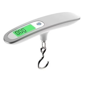 Báscula Digital para Equipaje de 50 kg, Báscula Electrónica Portátil con Pantalla LCD, Balanza para Maletas, Herramienta de Pesaje para Viajes - Product Image 1