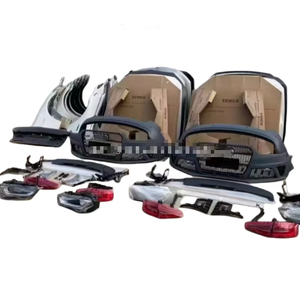 Kit de pare-chocs en plastique neuf et d'occasion pour Audi A4 S4, incluant phares et feux arrière, installation non destructive - Product Image 3