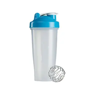 Popular 2023 Style Multi-Colored Light-Weight Easy To Clean Shaker Bottles Customized Logo Protein Shaker