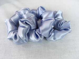 Corda de cabeça de seda pura, acessórios de borracha, cuidados macios, luxuosos, scrunchie - Product Image 5