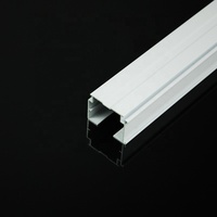 Profilés de rail et de canal pour stores verticaux et rideaux en alliage d'aluminium moderne de haute qualité
