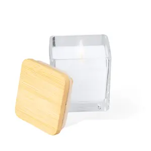 Bamboo Scented <b>Candle</b> personalized merchandising - Product Image 2