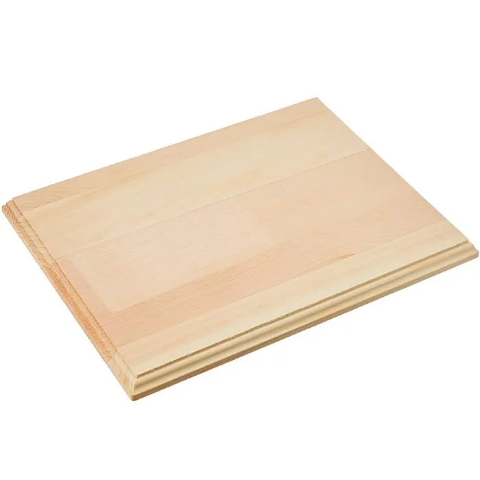 Benutzer definierte hölzerne Rechteck Plakette benutzer definierte leere Holztafeln Basen Großhandel gravierbare Rohlinge Holztafel