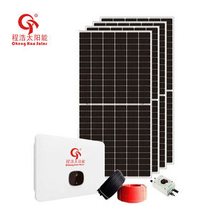 Sistema de Energía Solar Monocristalino Cheng Hao de 50kw con Controlador MPPT para Uso Comercial - Product Image 1