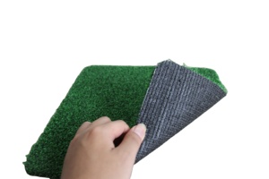 Gazon artificiel professionnel de 10 mm pour terrain de <span class=keywords><strong>gateball</strong></span>, qualité tournoi, herbe à poils courts pour une surface de roulement de précision - Product Image 5