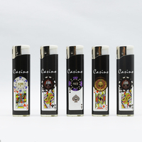 Briquet à gaz en plastique rechargeable - Vente en gros depuis la Chine