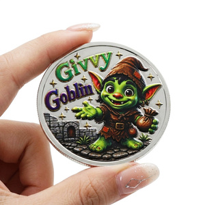 Monedas Metálicas Personalizadas al por Mayor Directo <span class=keywords><strong>de</strong></span> Fábrica, Moneda <span class=keywords><strong>de</strong></span> Juego, Moneda <span class=keywords><strong>de</strong></span> Desafío Personalizada para la Comunidad <span class=keywords><strong>de</strong></span> Videojuegos, Recuerdo Goblin - Product Image 2