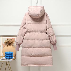 2023 hiver <span class=keywords><strong>doudoune</strong></span> dames chaud capuche rembourré vêtements femmes longs manteaux - Product Image 6
