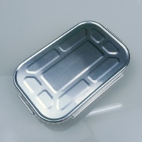 Cetakan Roti Mini Aluminium Sekali Pakai 124 X 81 X 32 mm 200 ml Loyang Pizza Kue Cupcake Roti  Wadah Aluminium Foil