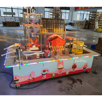 Équipement de jeu de table d'eau de STEM pour l'exposition scientifique d'enfants et l'installation interactive d'intérieur de centre de jeu