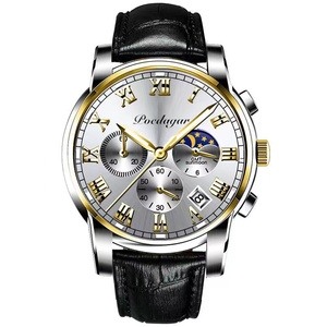 Montres à quartz pour hommes, mode décontracté business chronographe relogio masculino - Product Image 6