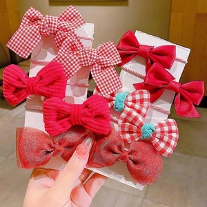 Nuovo Elastico per Capelli per Bambine, Morbido e Non Dannoso, Stile Principessa, Elastico ad Alta Elasticità con Fiocco in Tessuto - Product Image 2