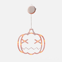 Luci Decorative LED di Halloween, Ornamenti per la Casa, Lampade a Ventosa per Creare Atmosfera, Articoli Festivi, Lanterne a Zucca per Decorazioni