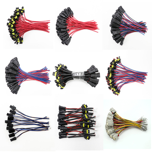 ओम 2 पिन 1.5 मिमी ऑटो विद्युत जलरोधी कनेक्टर 24112103 बोरिवायर कॉपर कोर pvc इन्सुलेशन 12v कस्टम ऑटो वायर हार्वे। - Product Image 1