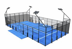 Terrain de padel extérieur en gazon artificiel haute densité 15 mm, structure en acier durable, prix abordable, gazon AlwaysGreen 10m*20m, garantie <span class=keywords><strong>10</strong></span> ans - Product Image 6