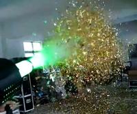Contrôle DMX grand modèle 15M hauteur de pulvérisation CO2 couleur souffleur de papier confettis canon blaster lanceur confettis machine