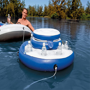 GARIDA Inflable Piscina Flotador LATAS Nevera Personalizada Aceptar Fiesta EN LA Playa Flotante Mega Chill Circle Refrigerador Niños - Product Image 5