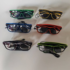 Gafas Luminosas con Tecnología LED Inspiradas en <span class=keywords><strong>Ray</strong></span>-<span class=keywords><strong>Ban</strong></span> para Fiestas de Halloween, Bares, Discotecas, Escenarios y Conciertos - Product Image 2