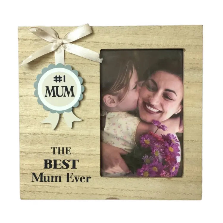 Personalized Creative 4x6 MDF Photo Frame Unique Decorative Gift Frame Handmade The Best MUM EverPicture frame for Sale