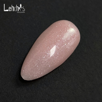 Base de vernis à ongles en caoutchouc scintillant Or Sable, à retirer par trempage, produit professionnel pour salon de manucure, couleur rose nude