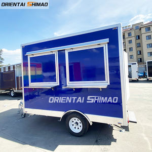 Camion de nourriture mobile Shimao oriental entièrement équipé Nouvelle remorque de pizza de BBQ pour le restaurant fabriquée en Chine avec le matériel de maïs - Product Image 6